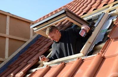 Pose de fenêtres de toit Velux à Nortkerque